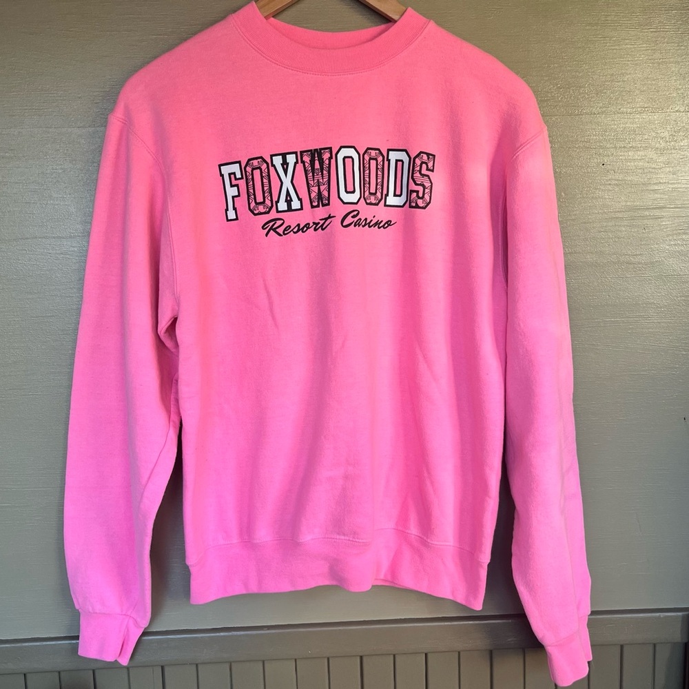 Champion Foxwoods Resort Casino Vintage 90’s Crewneck Sweatshirt Pink